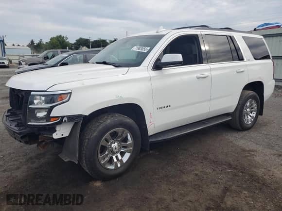2015 Chevrolet Tahoe LS с VIN 1GNSKAKC5FR517788, выставлен на аукционе Copart как лот 71983855 с пробегом 151 540 миль миль и Списание • Salvage title. История ставок и продаж доступна на DreamBid. Изображение 1.