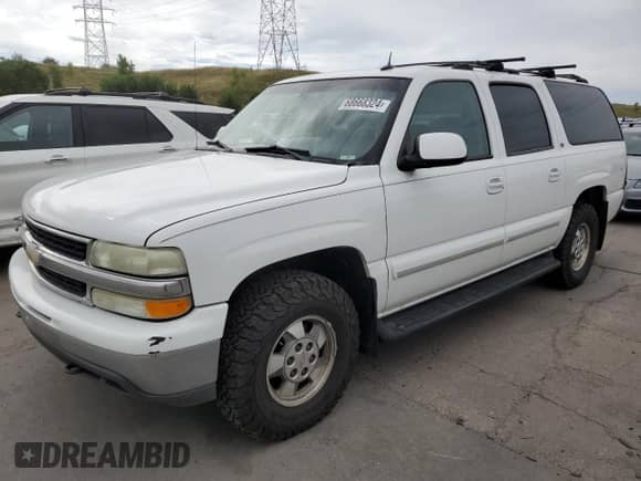 2003 Chevrolet Suburban LT z VIN 3GNFK16Z23G285145, wystawiony jako Copart lot #68668324 z przebiegiem 286 805 mil mil oraz Szkoda całkowita • Salvage title. Historia ofert i sprzedaży dostępna na DreamBid. Obrazek 1.