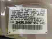 2000 Honda Odyssey LX с VIN 2HKRL1859YH597748, выставлен на аукционе IAAI как лот 43066068 с пробегом 131 651 миль миль и . История ставок и продаж доступна на DreamBid. Изображение 9.