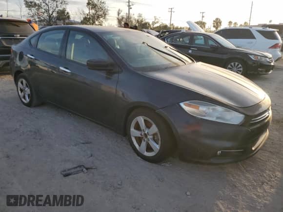 2013 Dodge Dart Limited with VIN 1C3CDFCH2DD267066, listed as a Copart auction lot 77158704 with Not provided miles and Clean title. Bid and sale history available at DreamBid. Image 4.