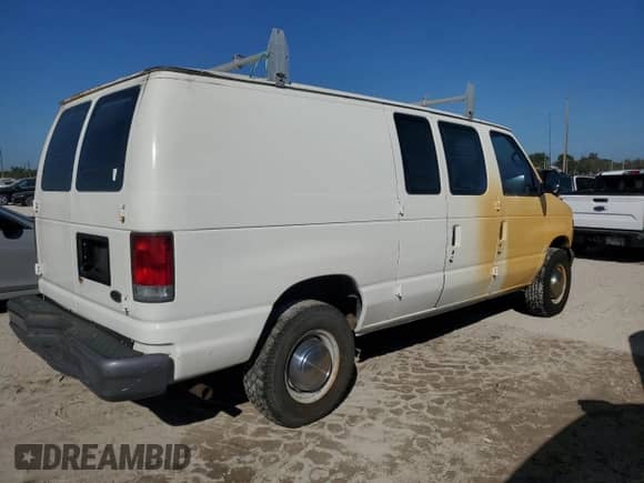 2001 Ford Econoline Cargo z VIN 1FTNE24241HB20207, wystawiony jako Copart lot #43284425 z przebiegiem 157 949 mil mil oraz Czysty tytuł • Clean title. Historia ofert i sprzedaży dostępna na DreamBid. Obrazek 3.