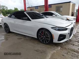 2024 BMW 4 Series 430i xDrive с VIN WBA43AT07RCR07959, выставлен на аукционе IAAI как лот 42778206 с пробегом Не указан миль и . История ставок и продаж доступна на DreamBid. Изображение 1.