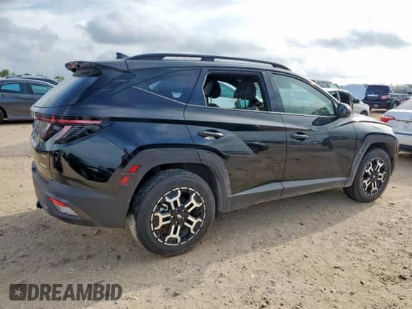 2025 Hyundai Tucson SEL with VIN 5NMJFCDE3SH521128, listed as a Copart auction lot 64511935 with Not provided miles and Salvage title. Bid and sale history available at DreamBid. Image 3.