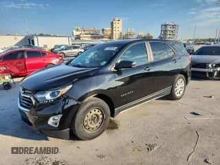 2021 Chevrolet Equinox LS z VIN 2GNAXHEV1M6136838, wystawiony jako Copart lot #81953265 z przebiegiem 122 599 mil mil oraz Szkoda całkowita • Salvage title. Historia ofert i sprzedaży dostępna na DreamBid. Obrazek 1.