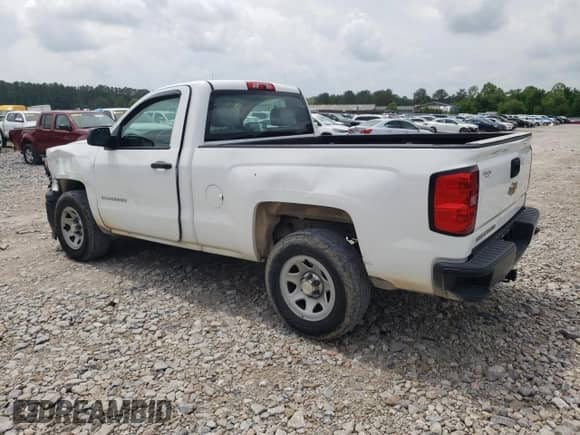 2014 Chevrolet Silverado 1500 Work Truck z VIN 1GCNCPEC4EZ353787, wystawiony jako Copart lot #53363125 z przebiegiem 278 296 mil mil oraz Szkoda całkowita • Salvage title. Historia ofert i sprzedaży dostępna na DreamBid. Obrazek 2.