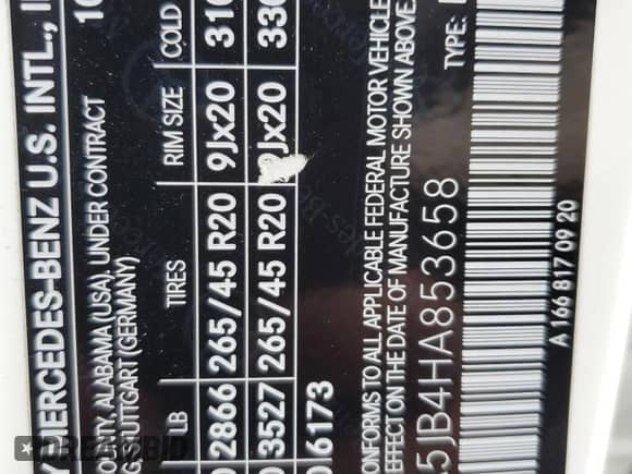 2017 Mercedes-Benz GLE 350 с VIN 4JGDA5JB4HA853658, выставлен на аукционе Copart как лот 84399685 с пробегом 144 040 миль миль и На запчасти • Non repairable. История ставок и продаж доступна на DreamBid. Изображение 13.