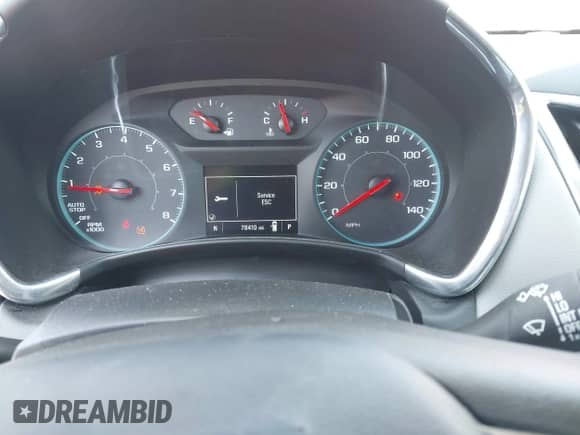 2020 Chevrolet Equinox LS with VIN 2GNAXSEV2L6149903, listed as a IAAI auction lot 42866722 with 78,410 mi miles and . Bid and sale history available at DreamBid. Image 7.