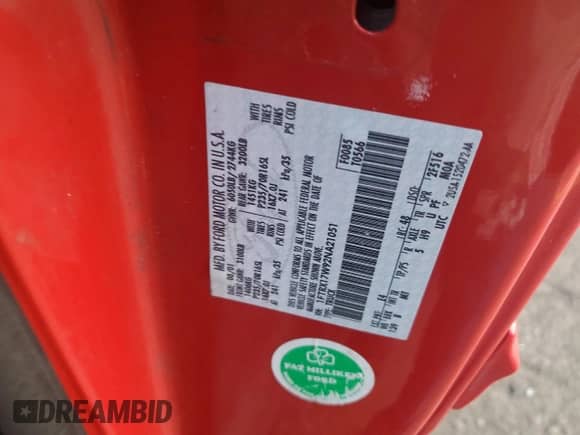 2002 Ford F-150 XL с VIN 1FTRX17W92NA21051, выставлен на аукционе Copart как лот 84971355 с пробегом 99 163 миль миль и Чистый • Clean title. История ставок и продаж доступна на DreamBid. Изображение 12.