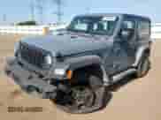 2024 Jeep Wrangler Sport S z VIN 1C4PJXAN3RW112039, wystawiony jako Copart lot #61042345 z przebiegiem 2 570 mil mil oraz Szkoda całkowita • Salvage title. Historia ofert i sprzedaży dostępna na DreamBid. Obrazek 1.