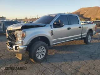 2022 Ford F-250 XL with VIN 1FT8W2BT7NEG33934, listed as a Copart auction lot 80349455 with 30,833 mi miles and Salvage title. Bid and sale history available at DreamBid. Image 1.