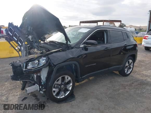 2019 Jeep Compass Limited z VIN 3C4NJCCB2KT667207, wystawiony jako IAAI lot #43436087 z przebiegiem 69 899 mil mil oraz . Historia ofert i sprzedaży dostępna na DreamBid. Obrazek 2.