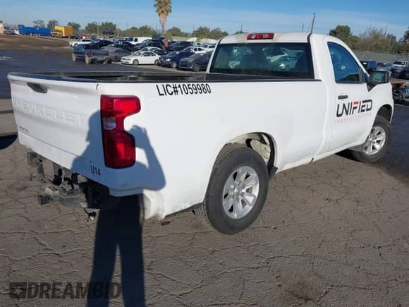 2020 Chevrolet Silverado 1500 Work Truck с VIN 3GCNWAEFXLG266603, выставлен на аукционе IAAI как лот 40771640 с пробегом 95 746 миль миль и . История ставок и продаж доступна на DreamBid. Изображение 4.