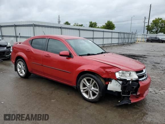 2011 Dodge Avenger Heat with VIN 1B3BD1FG0BN573639, listed as a Copart auction lot 57981765 with 157,414 mi miles and Salvage title. Bid and sale history available at DreamBid. Image 4.