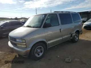 2002 Chevrolet Astro with VIN 1GNDM19X72B154473, listed as a Copart auction lot 80662995 with 204,605 mi miles and Salvage title. Bid and sale history available at DreamBid. Image 1.