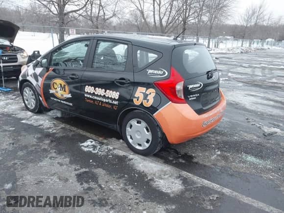 2014 Nissan Note S with VIN 3N1CE2CP7EL401044, listed as a IAAI auction lot 41397867 with 219,771 mi miles and . Bid and sale history available at DreamBid. Image 3.