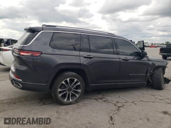 2022 Jeep Grand Cherokee Overland с VIN 1C4RJKDG2N8580402, выставлен на аукционе Copart как лот 67592115 с пробегом 42 033 миль миль и Списание • Salvage title. История ставок и продаж доступна на DreamBid. Изображение 3.