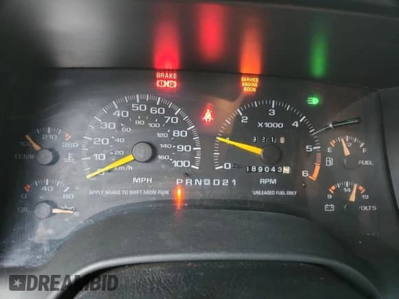 1996 Chevrolet S-10 LS z VIN 1GCDT19W4T8205459, wystawiony jako Copart lot #85138095 z przebiegiem 189 043 mil mil oraz Szkoda całkowita • Salvage title. Historia ofert i sprzedaży dostępna na DreamBid. Obrazek 9.
