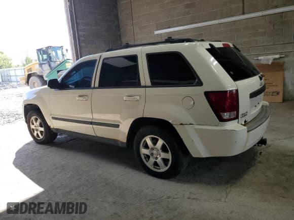 2009 Jeep Grand Cherokee Laredo with VIN 1J8GR48K09C536193, listed as a Copart auction lot 80574535 with Not provided miles and Salvage title. Bid and sale history available at DreamBid. Image 2.