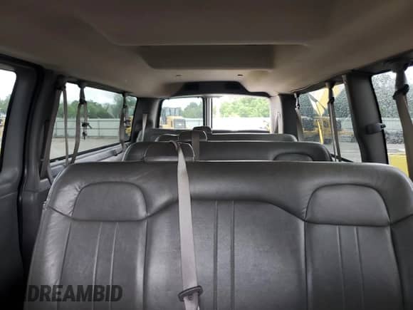 2020 Chevrolet Express Passenger LS with VIN 1GAZGNFP9L1264104, listed as a Copart auction lot 58521455 with 102,405 mi miles and Salvage title. Bid and sale history available at DreamBid. Image 10.