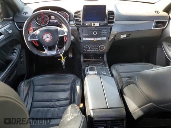 2017 Mercedes-Benz GLS 63 AMG with VIN 4JGDF7FE6HA909826, listed as a Copart auction lot 44639055 with 108,875 mi miles and Salvage title. Bid and sale history available at DreamBid. Image 8.