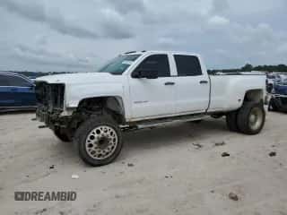 2015 Chevrolet Silverado 3500 с VIN 1GC4CYCGXFF634874, выставлен на аукционе Copart как лот 69923284 с пробегом 135 462 миль миль и Списание • Salvage title. История ставок и продаж доступна на DreamBid. Изображение 1.