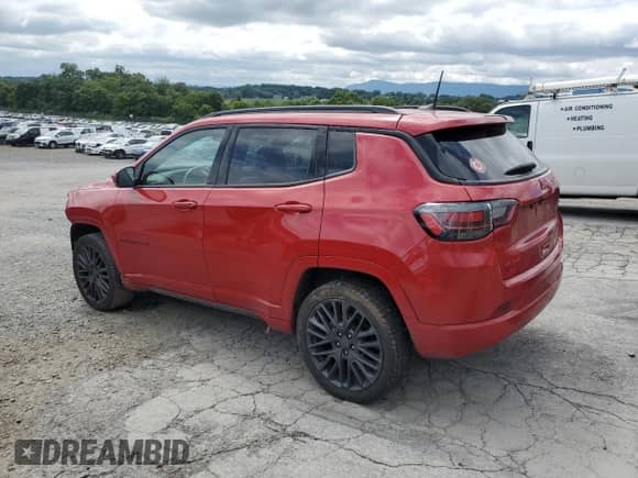 2022 Jeep Compass Limited with VIN 3C4NJDCB7NT234251, listed as a Copart auction lot 66710295 with 36,677 mi miles and Salvage title. Bid and sale history available at DreamBid. Image 2.