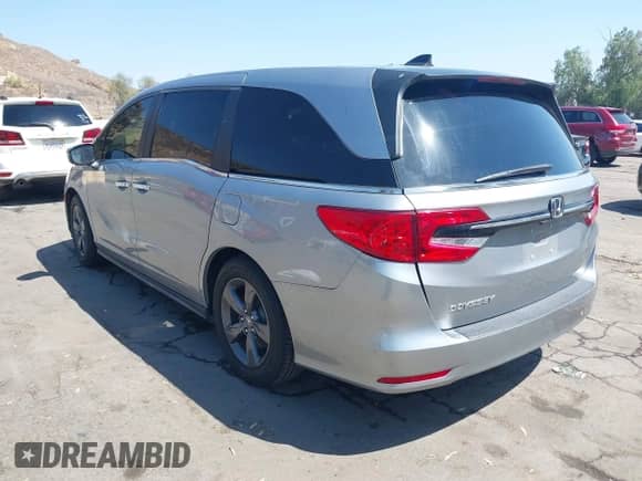 2021 Honda Odyssey EX с VIN 5FNRL6H52MB004785, выставлен на аукционе IAAI как лот 42670238 с пробегом 54 528 миль миль и . История ставок и продаж доступна на DreamBid. Изображение 3.