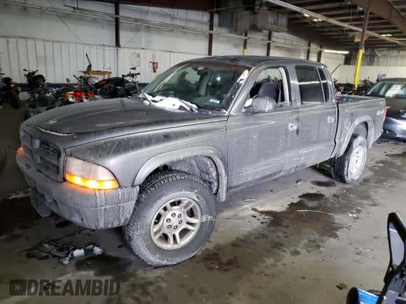 2003 Dodge Dakota Sport with VIN 1D7HG38X43S229006, listed as a Copart auction lot 44932005 with 226,935 mi miles and Salvage title. Bid and sale history available at DreamBid. Image 1.
