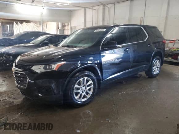 2018 Chevrolet Traverse LS с VIN 1GNERFKW9JJ247181, выставлен на аукционе Copart как лот 81051805 с пробегом 132 970 миль миль и Списание • Salvage title. История ставок и продаж доступна на DreamBid. Изображение 1.