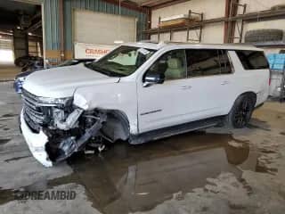 2023 Chevrolet Suburban Premier с VIN 1GNSKFKD3PR117204, выставлен на аукционе Copart как лот 67311135 с пробегом 88 600 миль миль и Списание • Salvage title. История ставок и продаж доступна на DreamBid. Изображение 1.