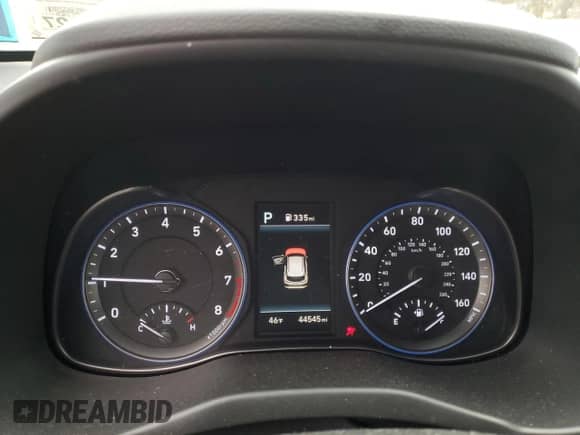 2021 Hyundai Kona SEL с VIN KM8K2CAA8MU688965, выставлен на аукционе Copart как лот 48096205 с пробегом 44 545 миль миль и Списание • Salvage title. История ставок и продаж доступна на DreamBid. Изображение 9.