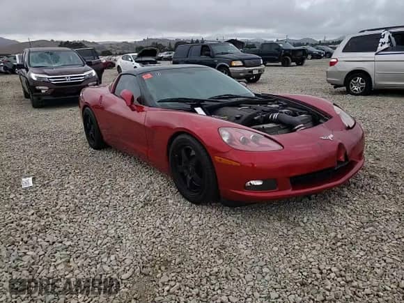 2005 Chevrolet Corvette with VIN 1G1YY24U655107383, listed as a Copart auction lot 81063525 with 65,929 mi miles and Salvage title. Bid and sale history available at DreamBid. Image 13.