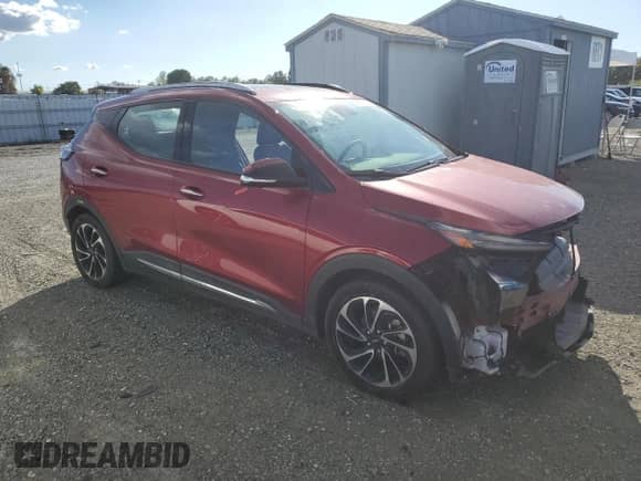 2022 Chevrolet Bolt EUV Premier с VIN 1G1FZ6S02N4115580, выставлен на аукционе Copart как лот 84472745 с пробегом 74 963 миль миль и Списание • Salvage title. История ставок и продаж доступна на DreamBid. Изображение 4.