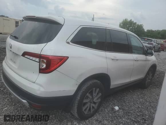 2022 Honda Pilot EX-L с VIN 5FNYF5H55NB038296, выставлен на аукционе Copart как лот 59958675 с пробегом 73 046 миль миль и Списание • Salvage title. История ставок и продаж доступна на DreamBid. Изображение 3.