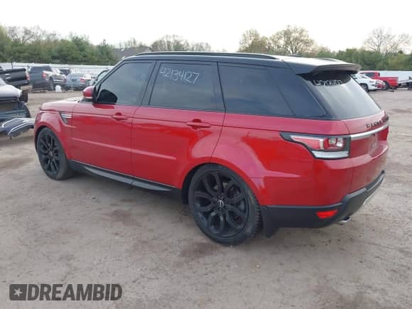 2014 Land Rover Range Rover Sport Supercharged with VIN SALWR2EF1EA314744, listed as a IAAI auction lot 42134127 with 77,569 mi miles and . Bid and sale history available at DreamBid. Image 3.
