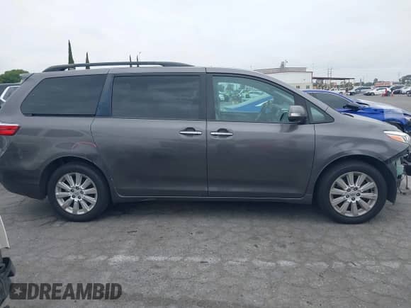 2015 Toyota Sienna Limited with VIN 5TDDK3DC4FS097372, listed as a IAAI auction lot 42204810 with 106,759 mi miles and . Bid and sale history available at DreamBid. Image 14.