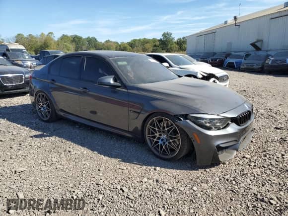 2018 BMW M3 CS с VIN WBS8M9C5XJ5L00712, выставлен на аукционе Copart как лот 81920535 с пробегом 49 601 миль миль и Списание • Salvage title. История ставок и продаж доступна на DreamBid. Изображение 4.