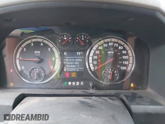 2009 Dodge 1500 SLT z VIN 1D3HV13T59J513565, wystawiony jako IAAI lot #43292077 z przebiegiem 213 940 mil mil oraz . Historia ofert i sprzedaży dostępna na DreamBid. Obrazek 7.