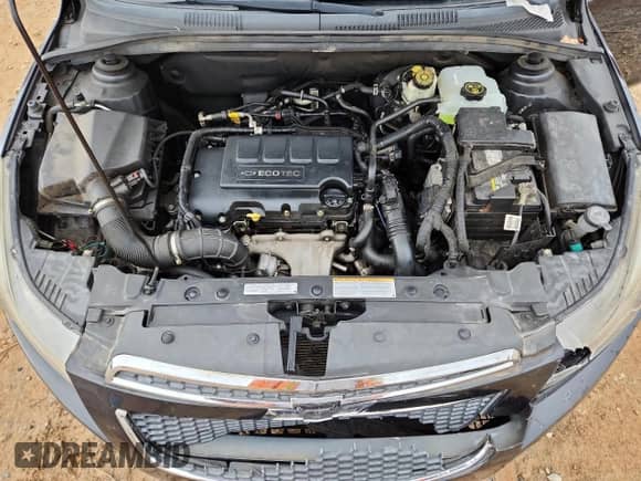 2013 Chevrolet Cruze 1LT with VIN 1G1PC5SB6D7326568, listed as a Copart auction lot 81849805 with 202,047 mi miles and Salvage title. Bid and sale history available at DreamBid. Image 11.