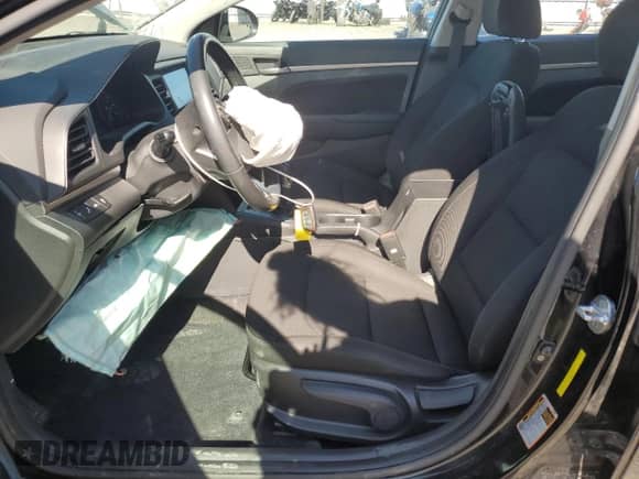 2020 Hyundai Elantra Value Edition with VIN KMHD84LFXLU955950, listed as a Copart auction lot 63858375 with 89,161 mi miles and Salvage title. Bid and sale history available at DreamBid. Image 7.