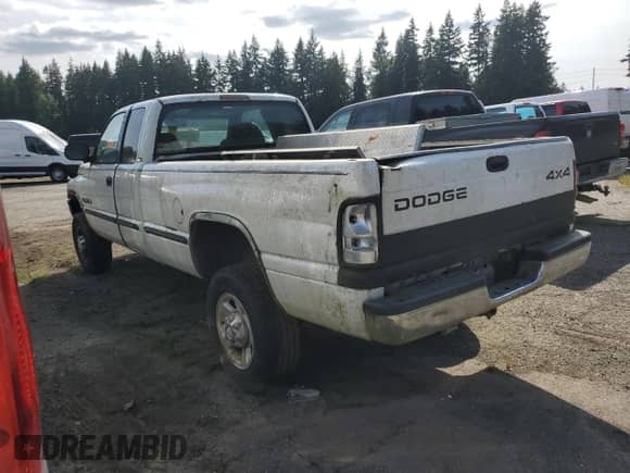 1999 Dodge 2500 with VIN 3B7KF23Z3XG191044, listed as a Copart auction lot 59996205 with Not provided miles and Clean title. Bid and sale history available at DreamBid. Image 2.