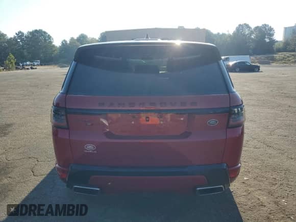 2020 Land Rover Range Rover Sport HST with VIN SALWS2RU7LA732462, listed as a Copart auction lot 81265135 with 172,799 mi miles and Clean title. Bid and sale history available at DreamBid. Image 6.