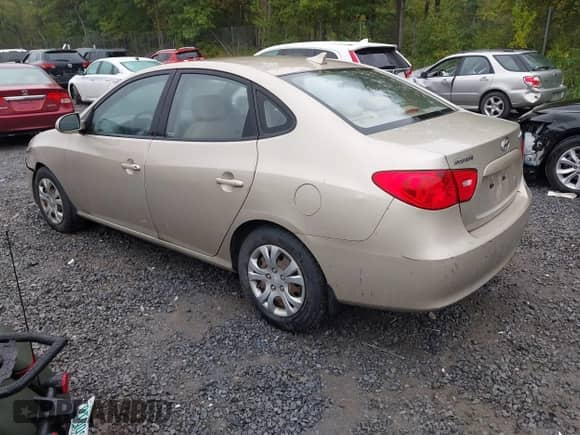 2009 Hyundai Elantra GLS with VIN KMHDU46D59U784460, listed as a IAAI auction lot 43161817 with 91,340 mi miles and . Bid and sale history available at DreamBid. Image 3.