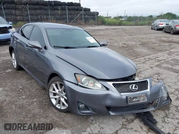 2012 Lexus IS 250 z VIN JTHCF5C26C5054267, wystawiony jako IAAI lot #42745292 z przebiegiem Nie podano mil oraz . Historia ofert i sprzedaży dostępna na DreamBid. Obrazek 1.