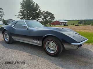 1968 Chevrolet Corvette с VIN 194678S400179, выставлен на аукционе Copart как лот 59694455 с пробегом 23 679 миль миль и Чистый • Clean title. История ставок и продаж доступна на DreamBid. Изображение 1.