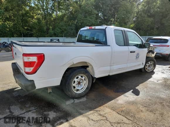 2021 Ford F-150 XL с VIN 1FTEX1CB4MKE25252, выставлен на аукционе Copart как лот 85279495 с пробегом 57 431 миль миль и Списание • Salvage title. История ставок и продаж доступна на DreamBid. Изображение 3.