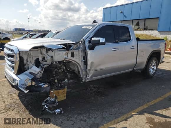 2020 GMC Sierra 1500 SLE с VIN 1GTR9BED3LZ208183, выставлен на аукционе Copart как лот 72060134 с пробегом 63 156 миль миль и Списание • Salvage title. История ставок и продаж доступна на DreamBid. Изображение 1.