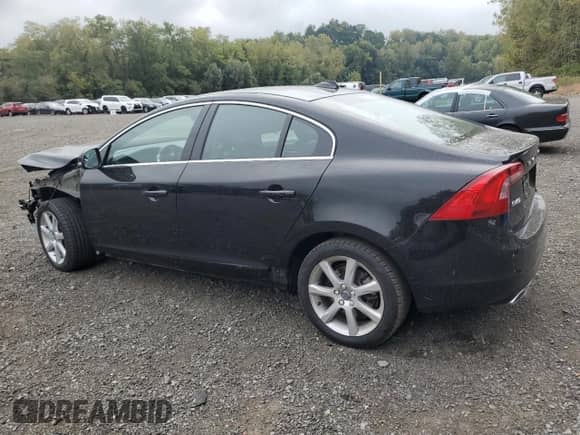 2016 Volvo S60 T5 Premier with VIN YV1612TK8G2409100, listed as a Copart auction lot 81745545 with 60,061 mi miles and Salvage title. Bid and sale history available at DreamBid. Image 2.