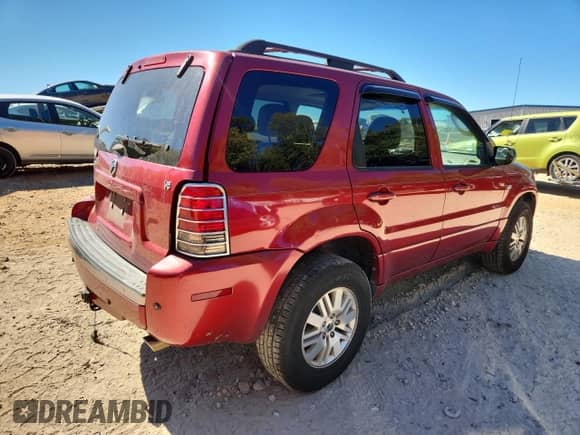 2007 Mercury Mariner Premier with VIN 4M2CU87107KJ18508, listed as a Copart auction lot 86491375 with 288,423 mi miles and Salvage title. Bid and sale history available at DreamBid. Image 3.
