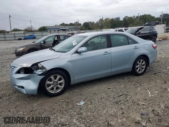 2007 Toyota Camry CE with VIN JTNBE46K273101815, listed as a Copart auction lot 85076575 with 141,976 mi miles and Salvage title. Bid and sale history available at DreamBid. Image 1.